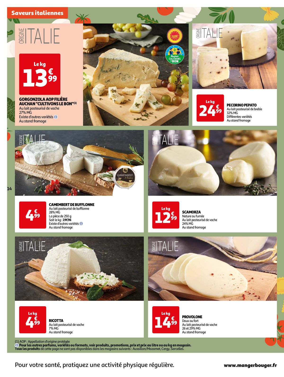 Catalogue Retrouvez toutes nos saveurs d'Italie, page 00014