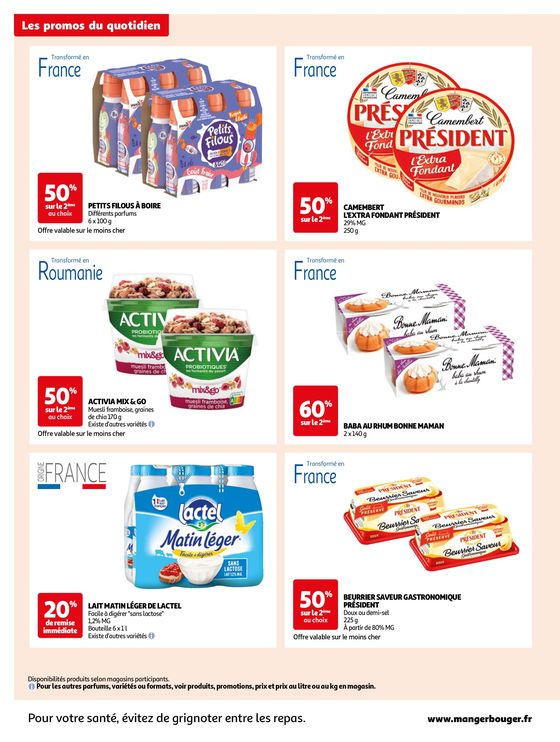 Catalogue Auchan Hypermarché à Cannes | Des économies au quotidien | 16/04/2024 - 29/04/2024