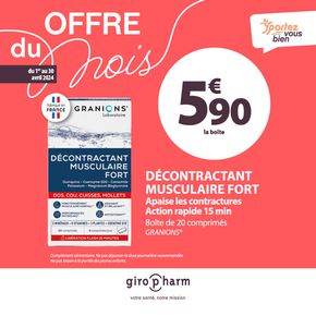Promos de Beauté à Rennes | Offres Du Mois sur Giropharm | 05/04/2024 - 30/04/2024