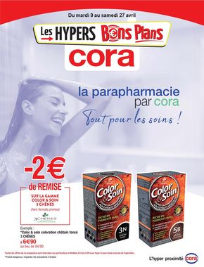 Catalogue Cora à Wattignies | La parapharmacie par Cora | 09/04/2024 - 27/04/2024