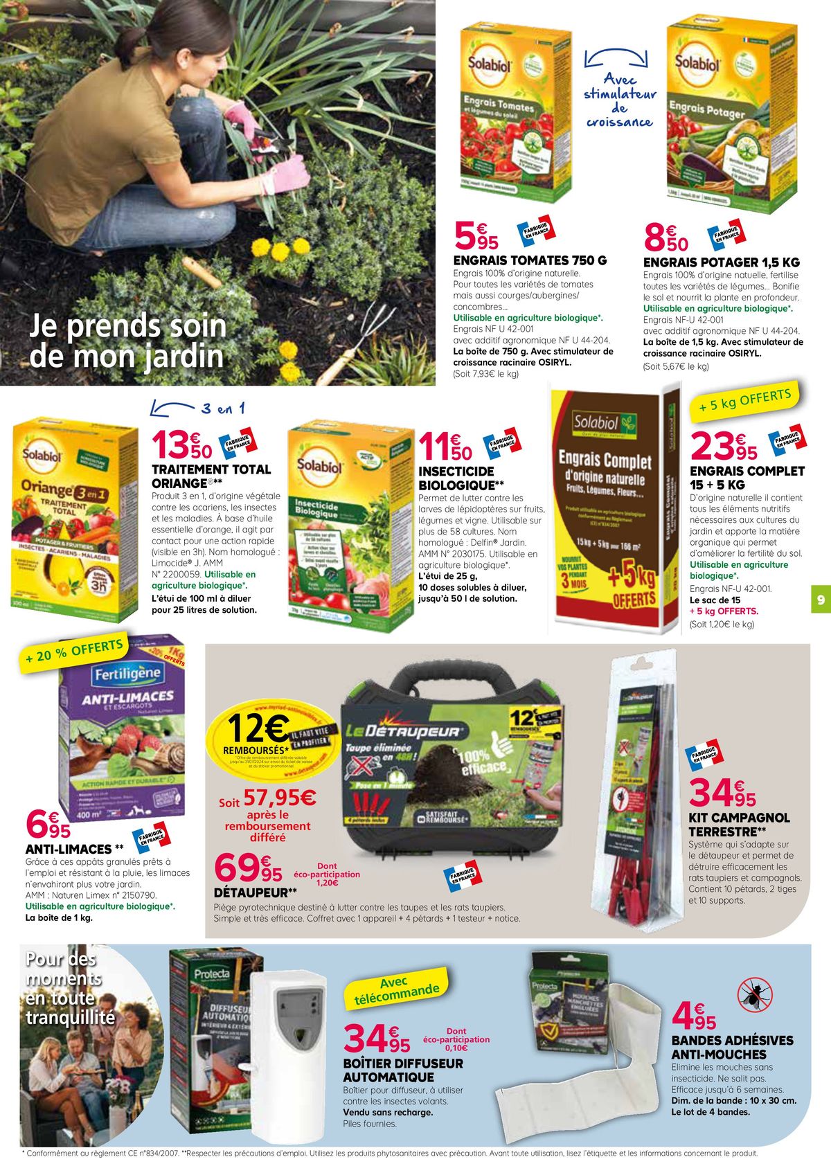 Catalogue PROMOTIONS PRINTEMPS II 2024 - 8 PAGES (HORS VÉGÉTAUX), page 00005