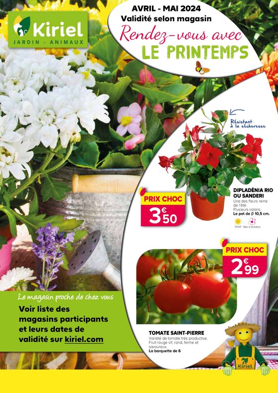 Catalogue Kiriel à Aubigny-en-Artois | PROMOTIONS PRINTEMPS II 2024 - 8 PAGES (HORS VÉGÉTAUX) | 08/04/2024 - 31/05/2024