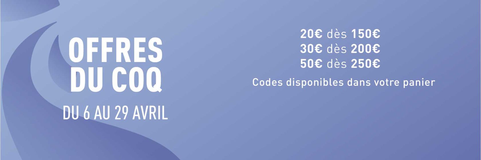 Catalogue Le Coq Sportif à Lyon | Offres du COQ | 08/04/2024 - 29/04/2024