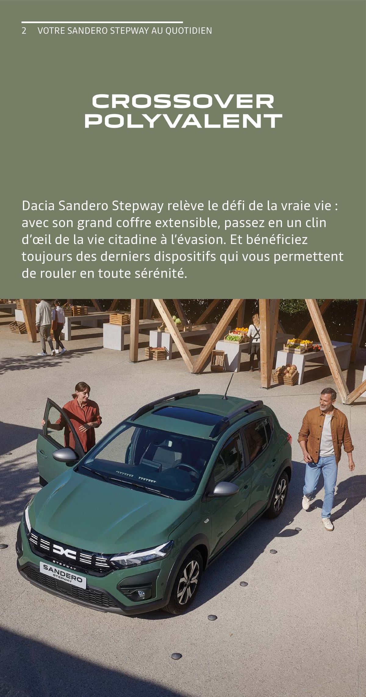 Catalogue DACIA SANDERO STEPWAY, page 00007