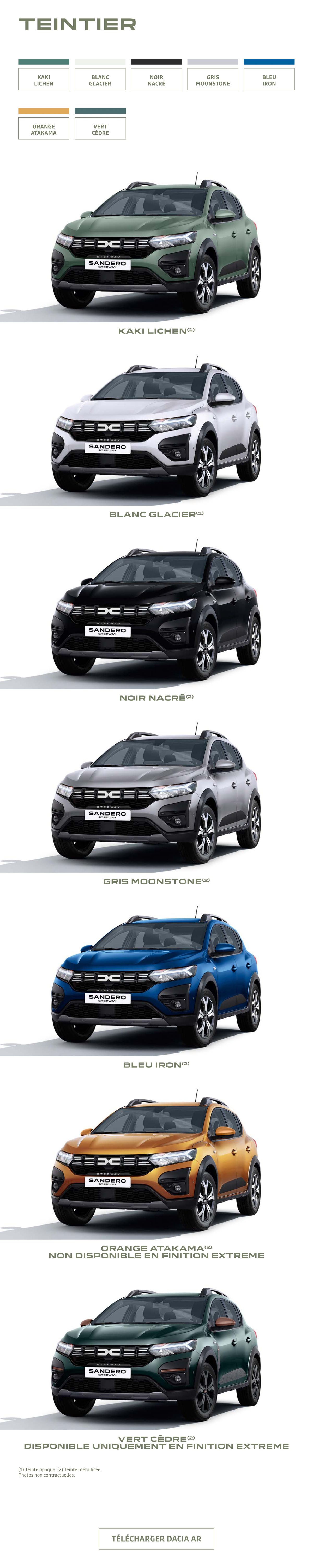 Catalogue DACIA SANDERO STEPWAY, page 00011