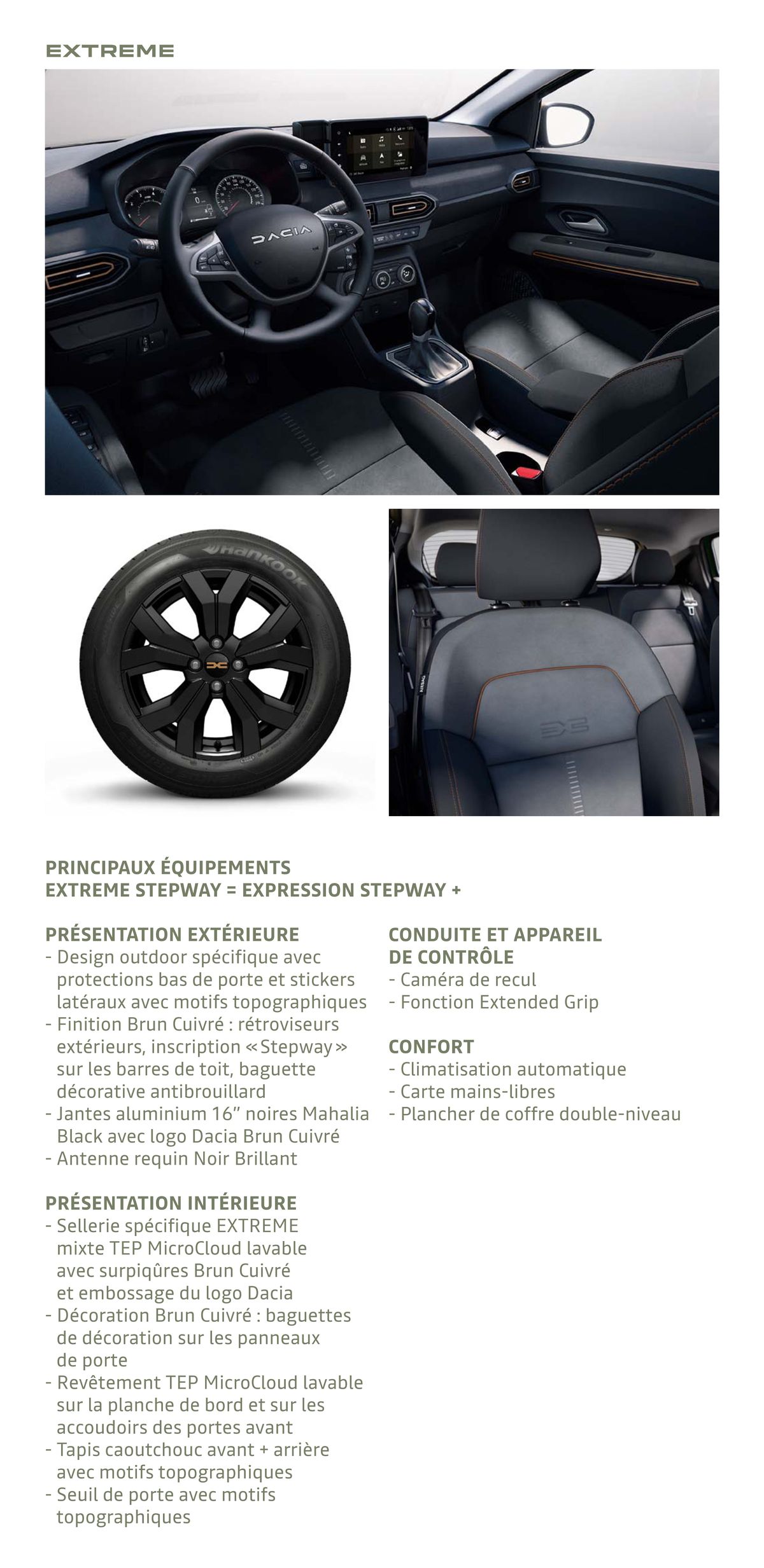 Catalogue DACIA SANDERO STEPWAY, page 00015