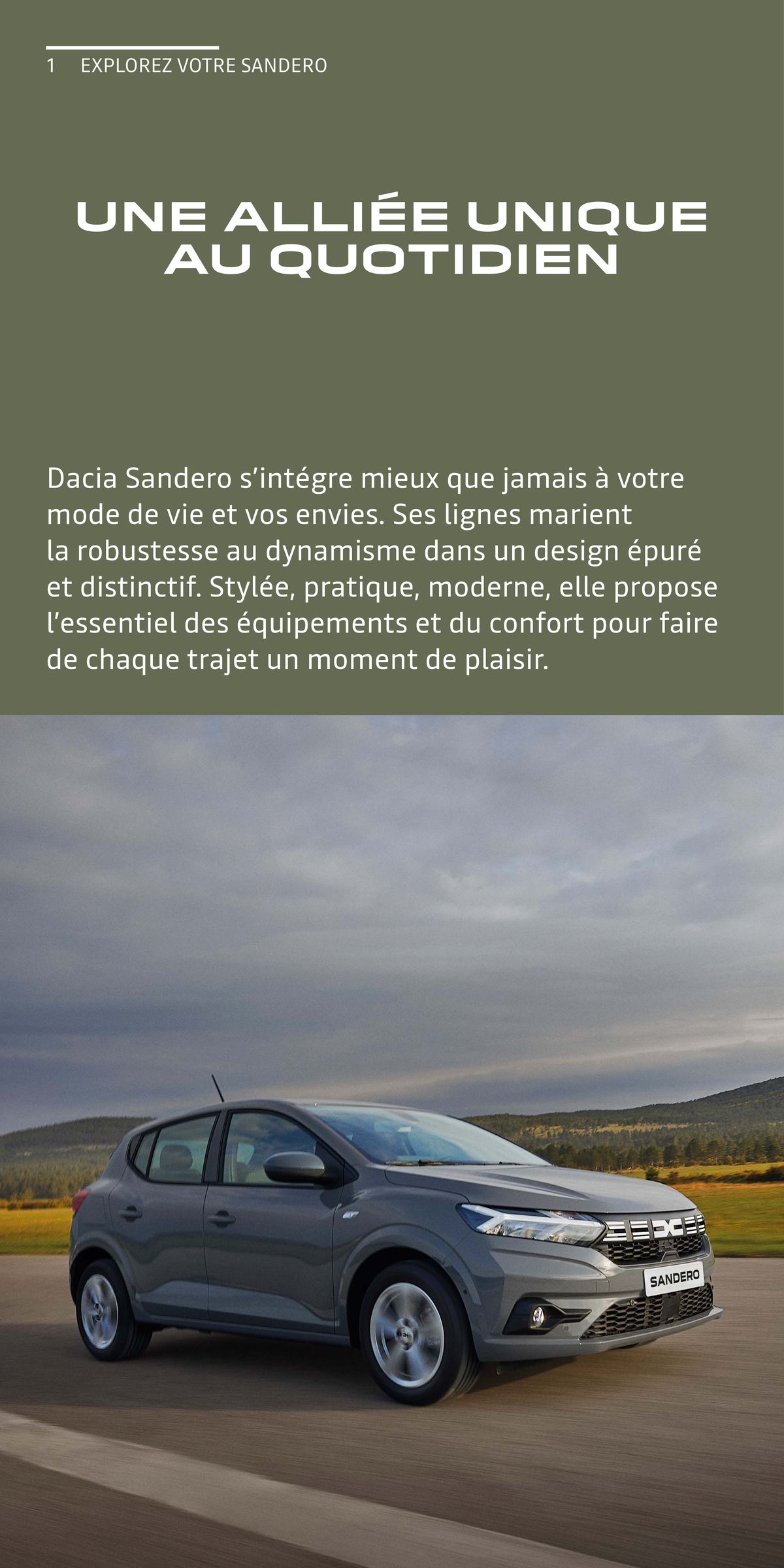 Catalogue DACIA SANDERO, page 00004