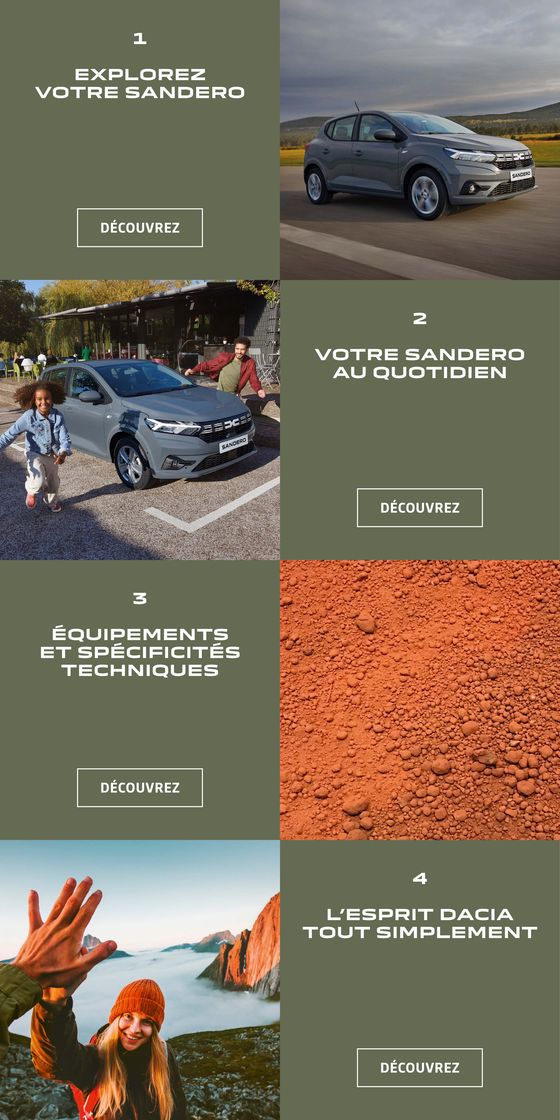 Catalogue Dacia à La Roche-sur-Yon | DACIA SANDERO | 08/04/2024 - 30/09/2024