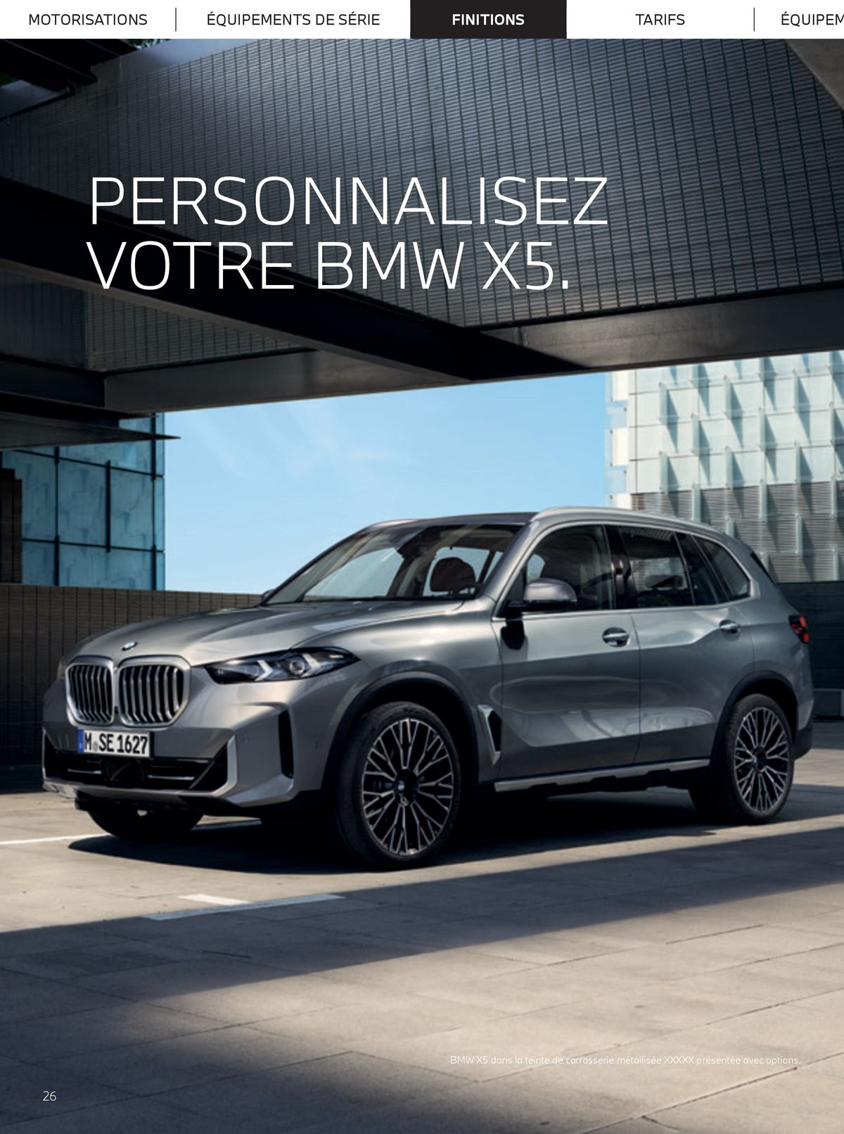 Catalogue The new X5, page 00026