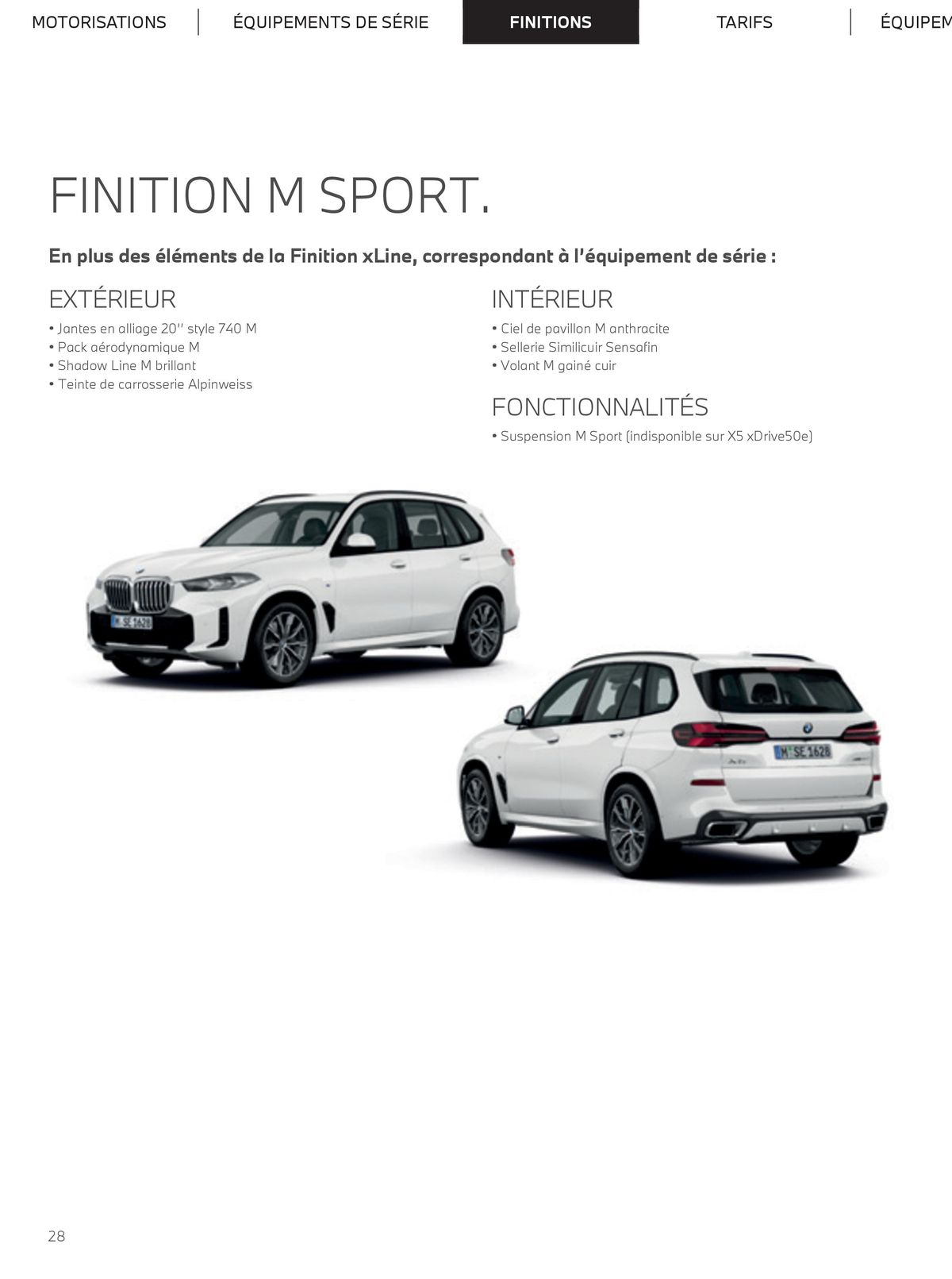 Catalogue The new X5, page 00028