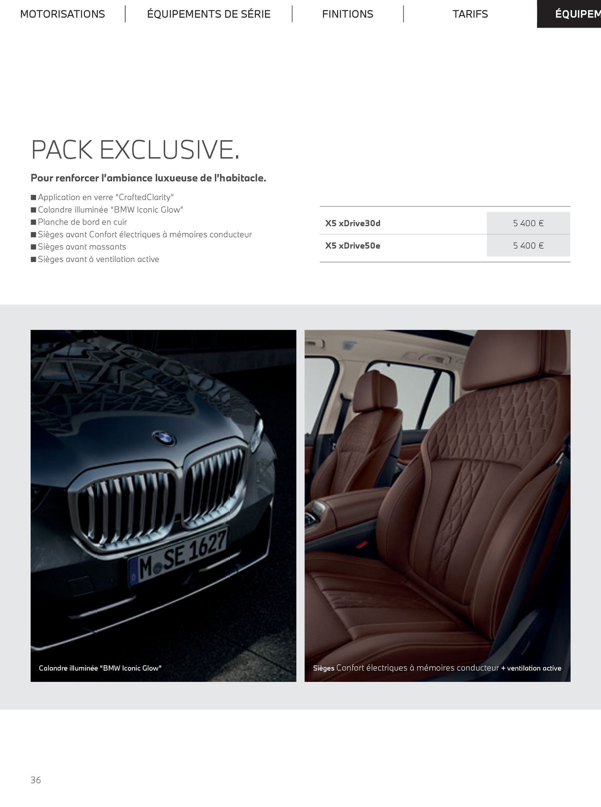 Catalogue The new X5, page 00036