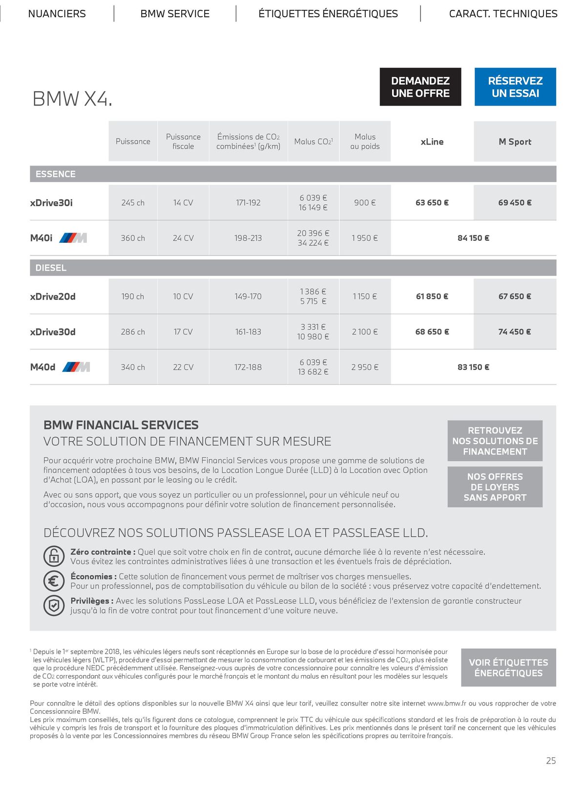 Catalogue The new X4, page 00025