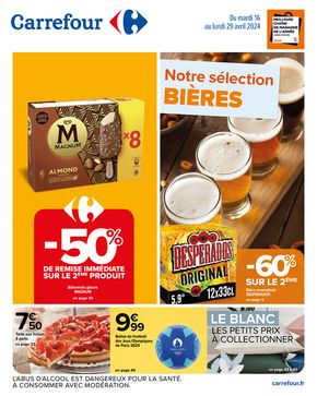 Catalogue Carrefour à Échirolles | Notre sélection Bières | 16/04/2024 - 29/04/2024