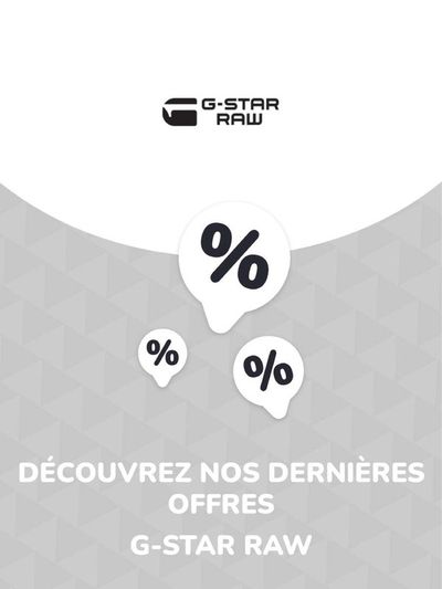 Catalogue G-Star Raw à Amiens | Offres G-Star Raw | 08/04/2024 - 08/04/2025