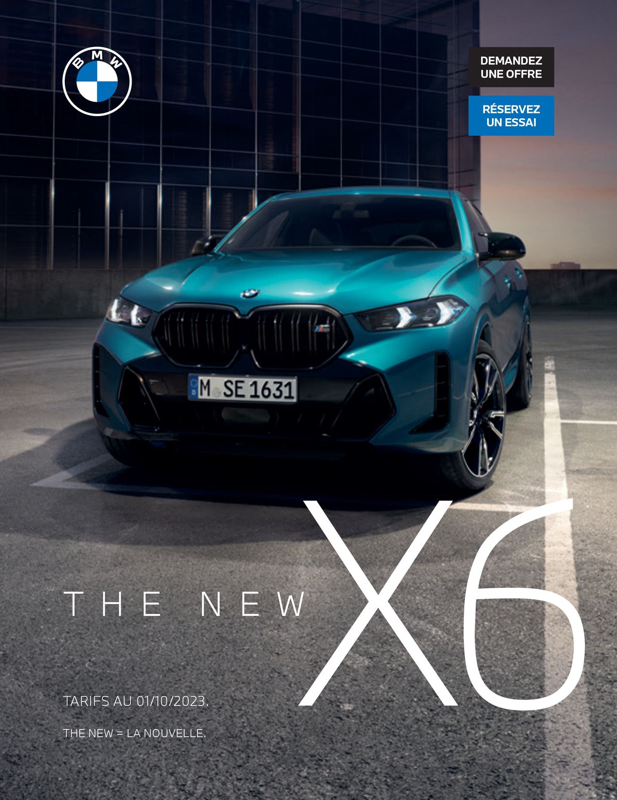Catalogue The new i X6, page 00001