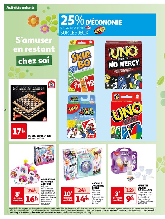 Catalogue Auchan Hypermarché à Le Mans | Tout pour vos vacances de printemps ! | 23/04/2024 - 29/04/2024