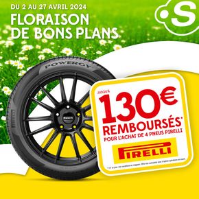 Catalogue Point S à Quesnoy-sur-Deûle | Avec les beaux jours, les bons plans fleurissent | 08/04/2024 - 27/04/2024
