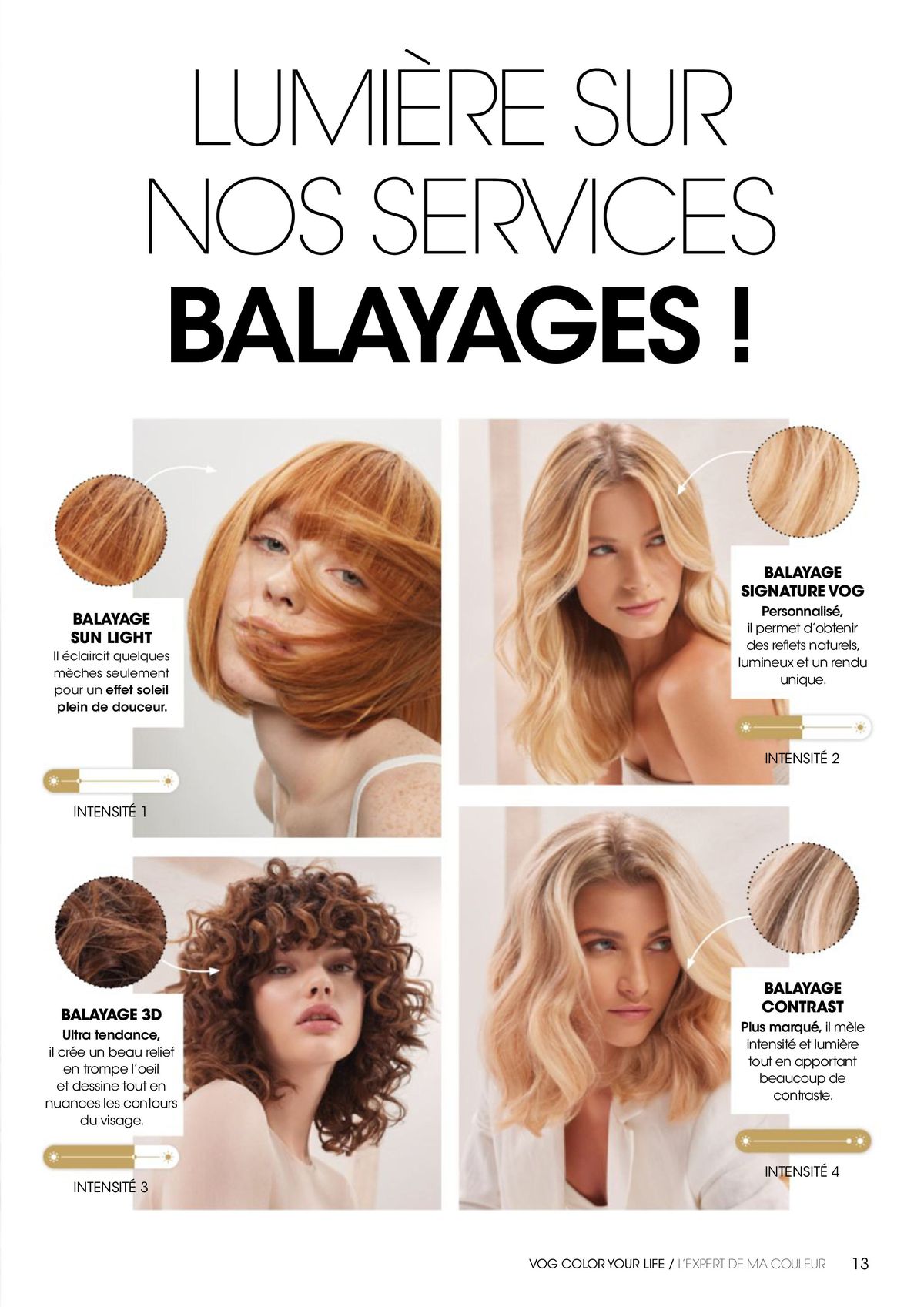 Catalogue LE BALAYAGE TOUT EN NUANCES, page 00013