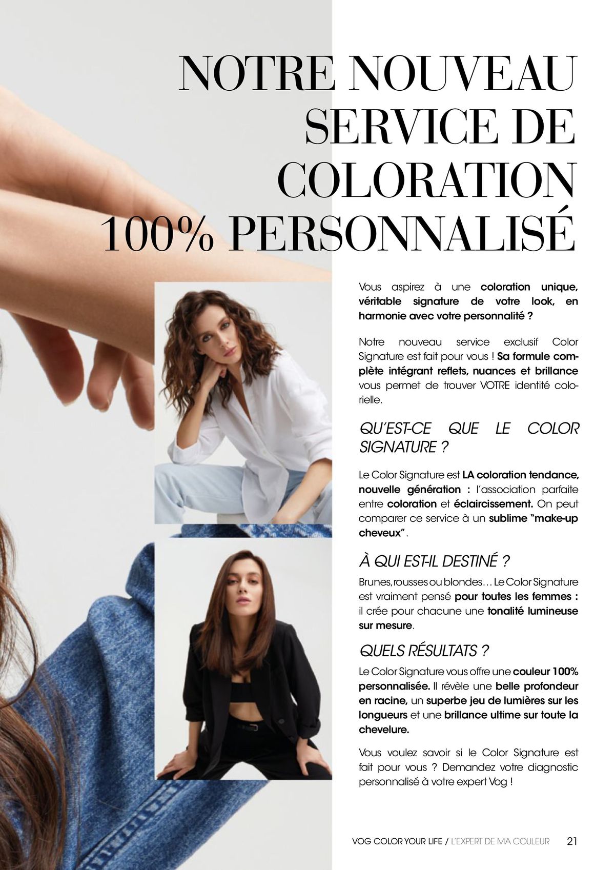 Catalogue LE BALAYAGE TOUT EN NUANCES, page 00021