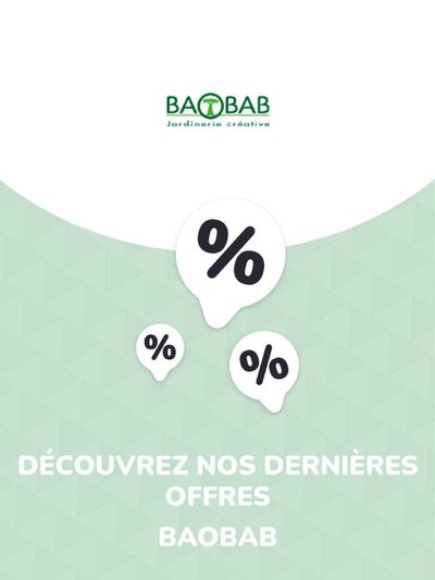 Promos de Jardineries et Animaleries à Alençon | Offres Baobab sur Baobab | 08/04/2024 - 08/04/2025