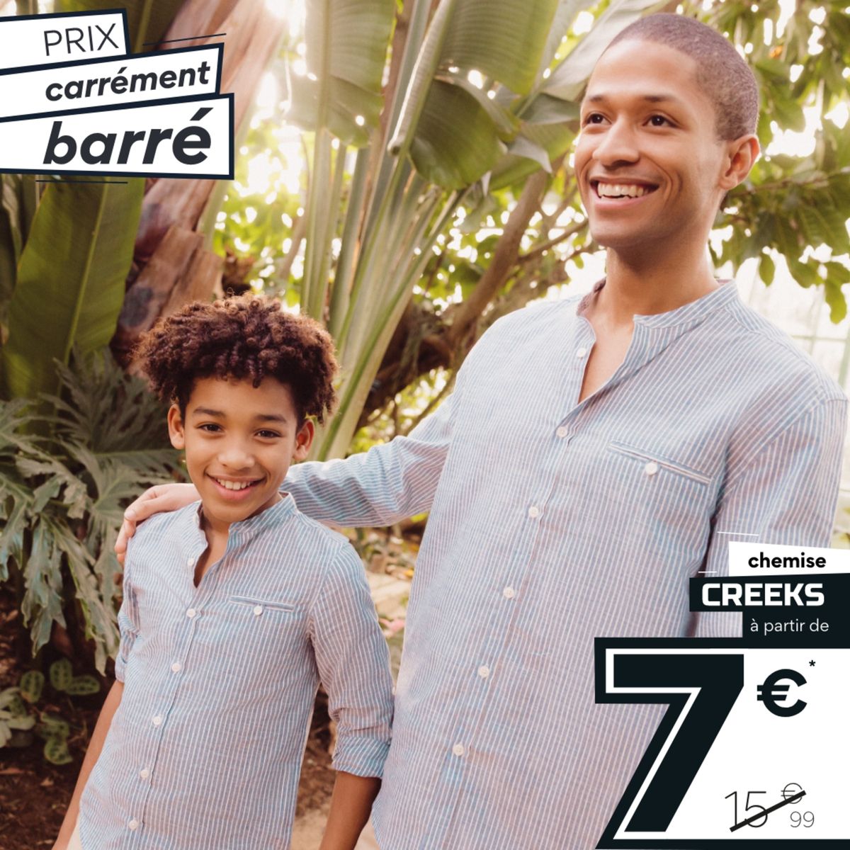 Catalogue Robe ou chemise CREEKS dès 7€ pour toute la famille !, page 00006