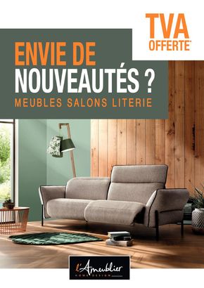 Promos de Meubles et Décoration à Angoulême | Envie de nouveautés ? sur L'Ameublier | 08/04/2024 - 27/04/2024