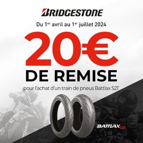 Catalogue Dafy Moto à Beaucouzé | Ne faites plus de compromis sur la route ! Optez pour la performance avec Bridgestone ! | 08/04/2024 - 01/07/2024