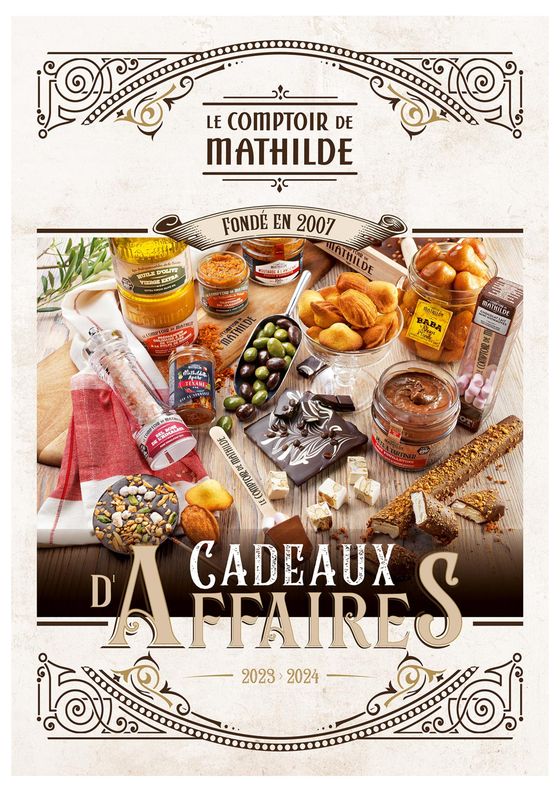 Catalogue Le Comptoir de Mathilde à Lyon | Cadeaux d'Affaires | 08/04/2024 - 31/05/2024