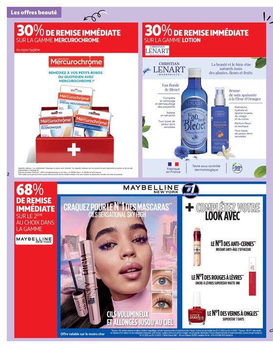 Catalogue Auchan Hypermarché à Salon-de-Provence | Prenez soin de vous à prix tout doux | 23/04/2024 - 06/05/2024