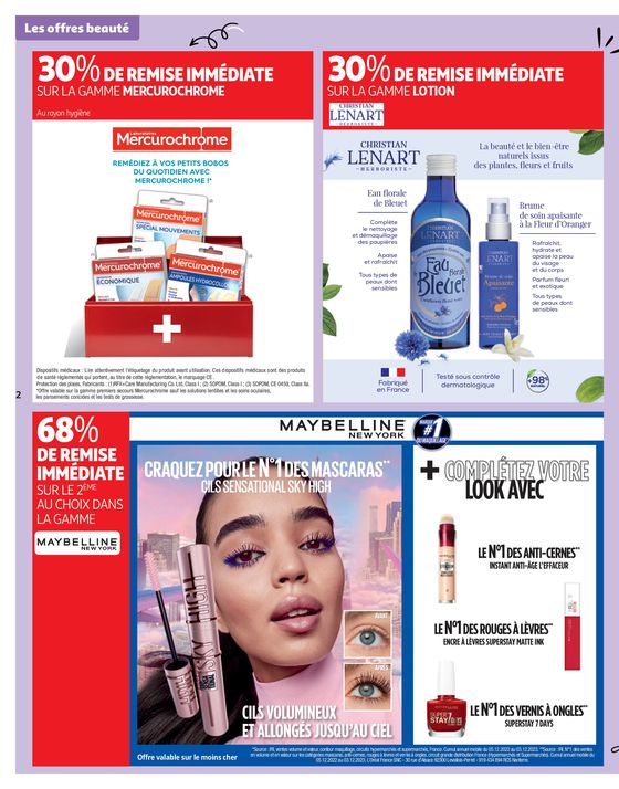 Catalogue Auchan Hypermarché à Boisgasson | Prenez soin de vous à prix tout doux | 23/04/2024 - 06/05/2024