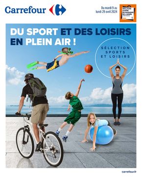 Promos de Mode à Brest | Du sport et des loisirs en plein air sur Carrefour | 09/04/2024 - 29/04/2024