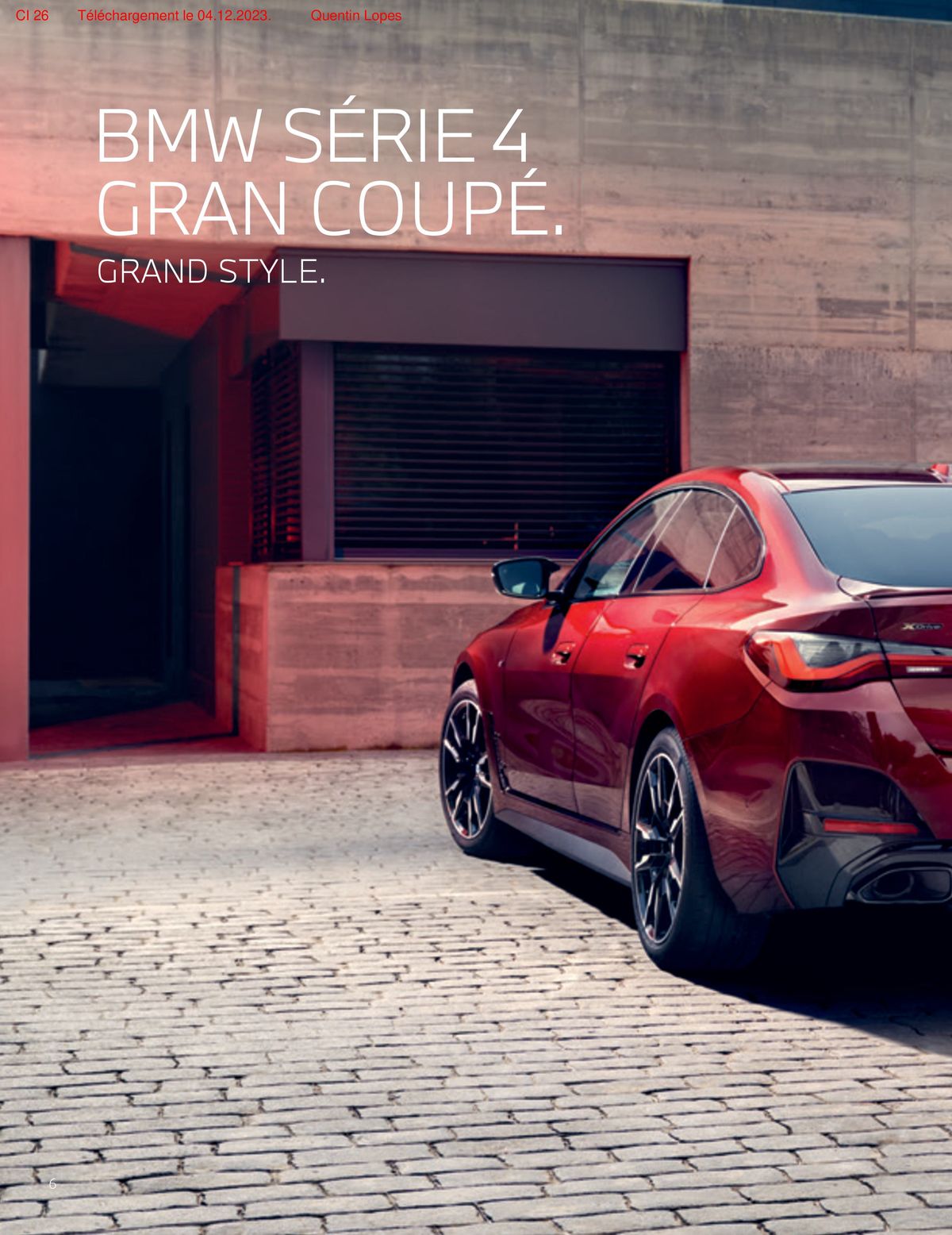 Catalogue T H E GRAN COUPE 4, page 00006