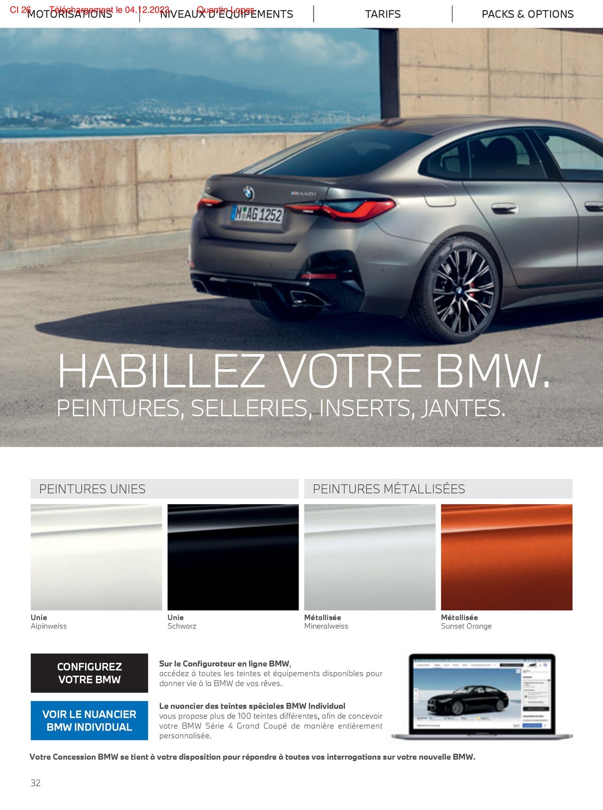 Catalogue T H E GRAN COUPE 4, page 00032