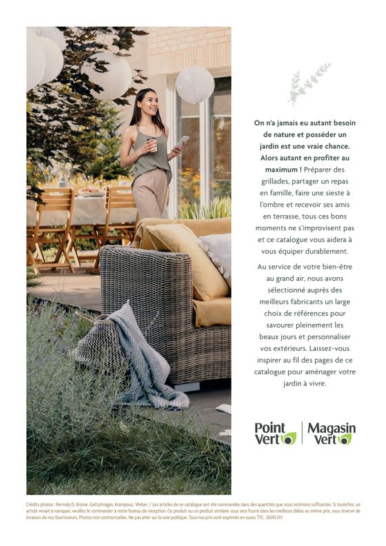 Catalogue Point Vert à Saumur | Votre jardin à vivre | 09/04/2024 - 31/07/2024
