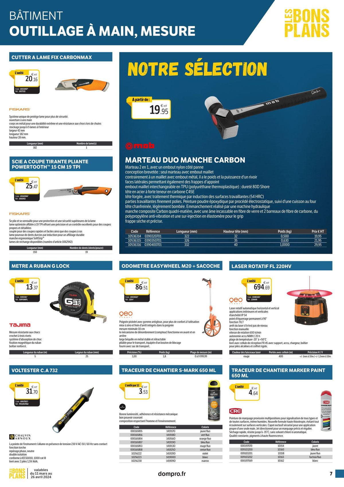 Catalogue BONS PLANS BÂTIMENT, page 00007