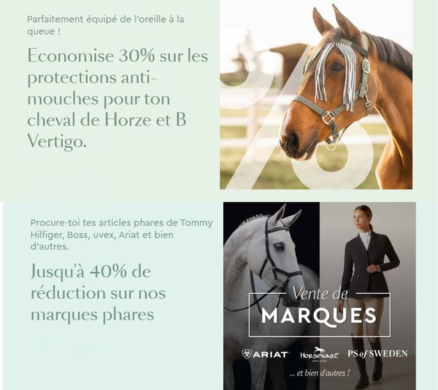 Catalogue Horze à Bry-sur-Marne | Vente de MARQUES | 09/04/2024 - 30/04/2024