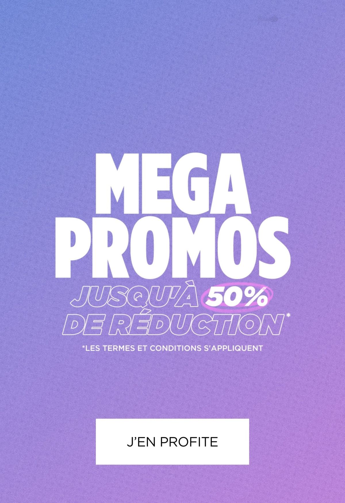 Catalogue Mega promos jusqu'à -50 %, page 00001