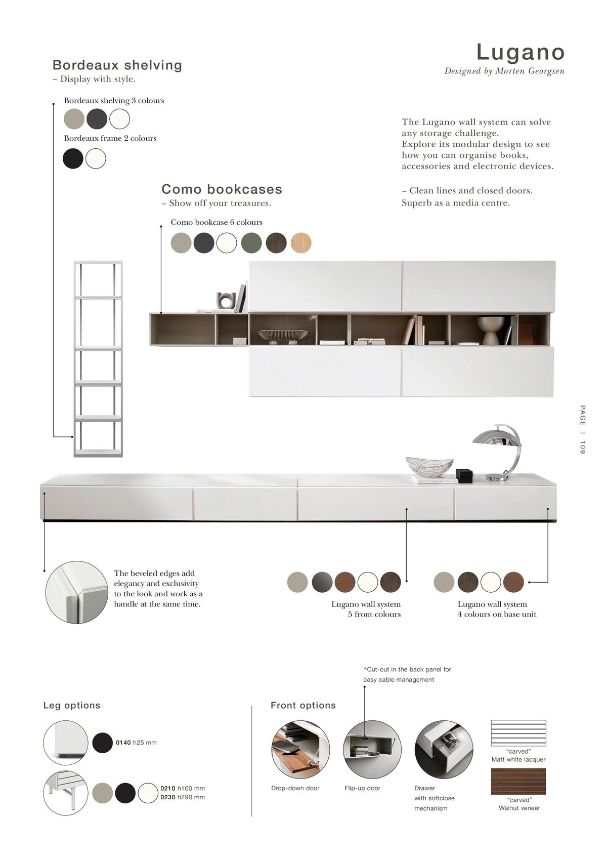 Catalogue EXPLORE OUR E X TRAORDINARY FABRI C & LEATHER GU I D E EXTRAORDINARY PRODUCT OVERVIEW CONTRACT, page 00109