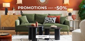 Promos de Meubles et Décoration à Mulhouse | Promotions jusqu'à -50% sur Miliboo | 09/04/2024 - 30/04/2024
