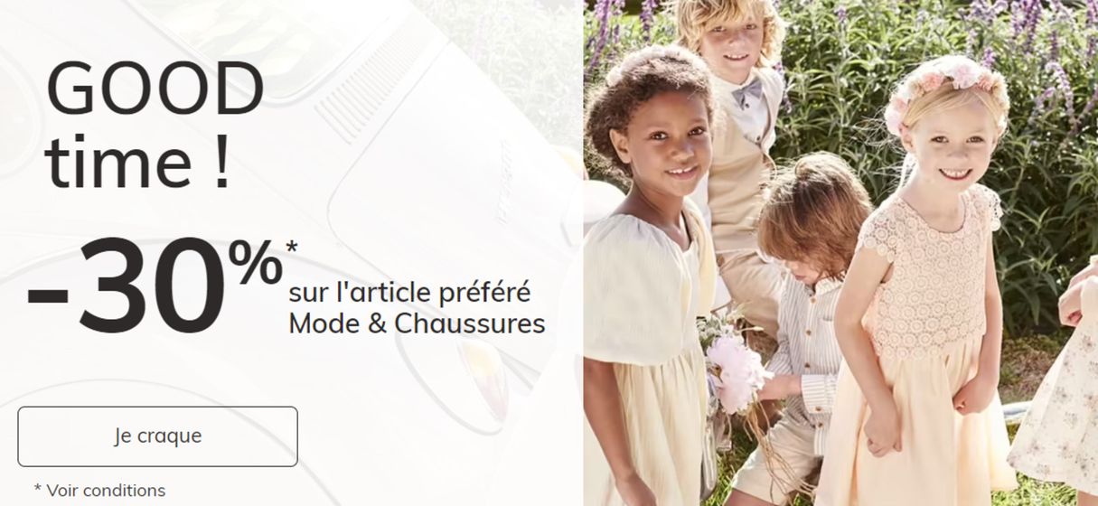 Catalogue Vertbaudet à Moisselles | GOOD time ! -30% | 09/04/2024 - 23/04/2024