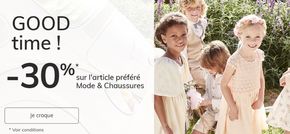 Promos de Enfants et Jeux à Cambrai | GOOD time ! -30% sur Vertbaudet | 09/04/2024 - 23/04/2024
