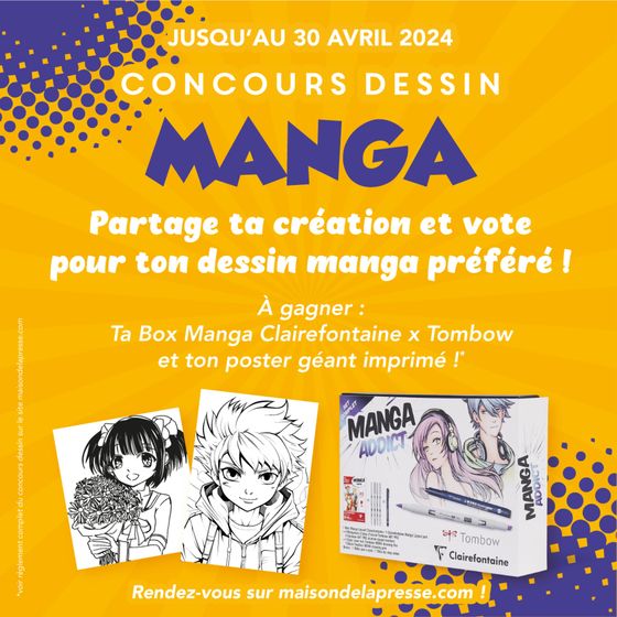 Catalogue Maison de la Presse à Paris | Jusqu' Manga | 09/04/2024 - 30/04/2024