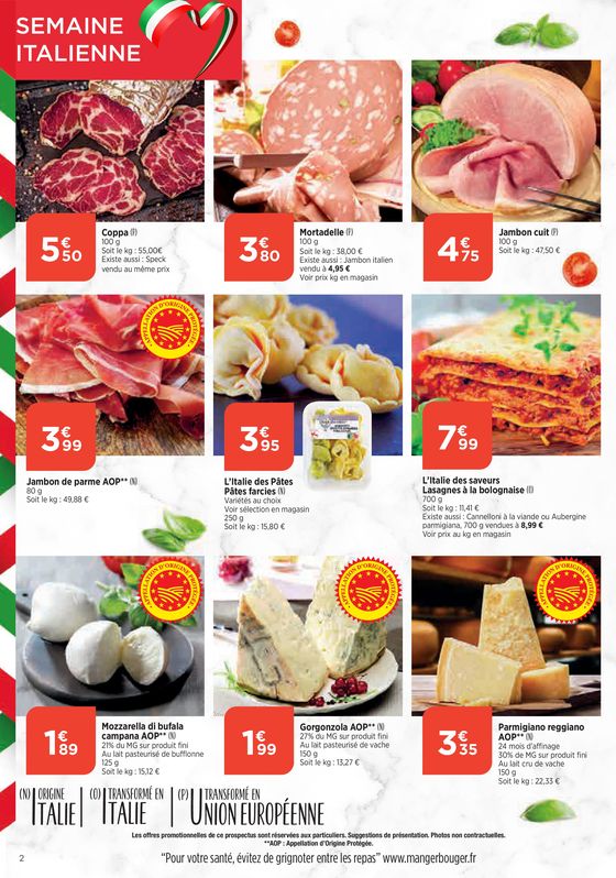 Catalogue Bi1 | La Cuisine D'Italie | 17/04/2024 - 22/04/2024
