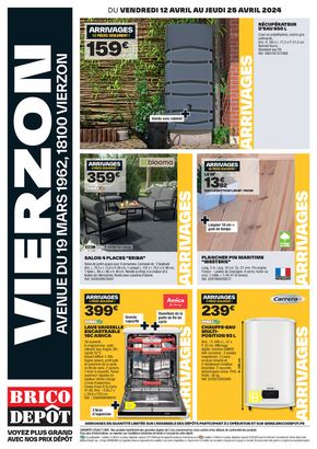 Catalogue Brico Dépôt | VIERZON | 12/04/2024 - 25/04/2024