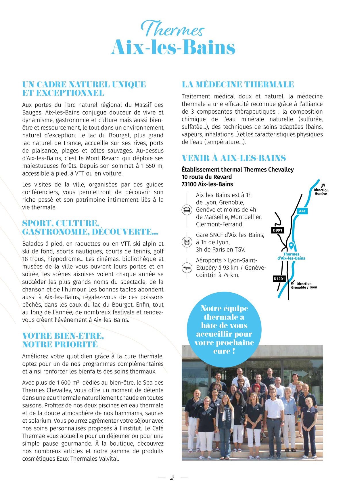 Catalogue ValVital Brochure établissement Aix-les-Bains 2024, page 00002