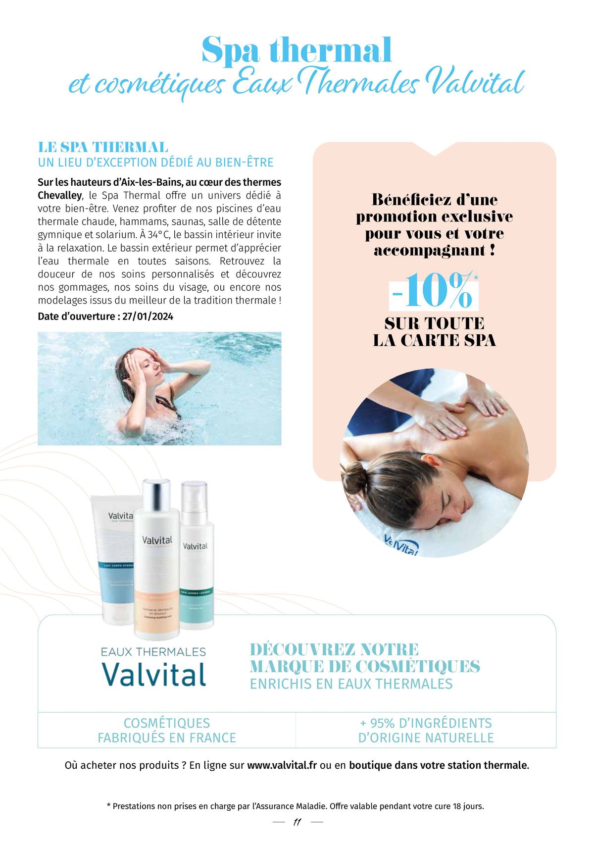 Catalogue ValVital Brochure établissement Aix-les-Bains 2024, page 00011