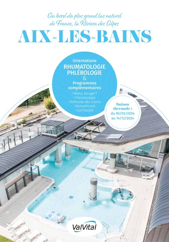 ValVital Brochure établissement Aix-les-Bains 2024