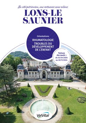 Catalogue ValVital à Santenay (Côte d'or) | ValVital Brochure établissement Lons-le-Saunier 2024 | 11/04/2024 - 30/11/2024