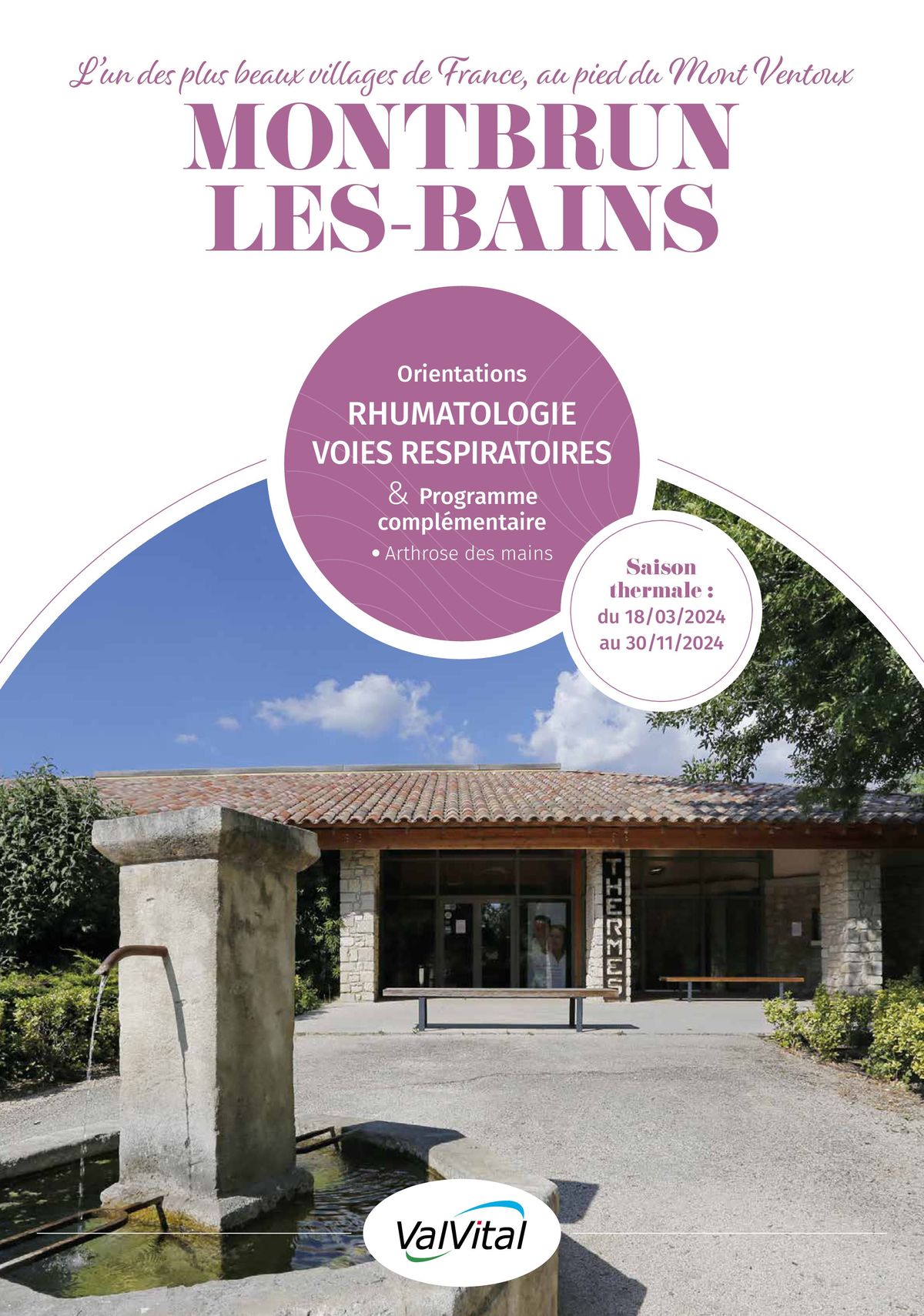Catalogue ValVital Brochure établissement Montbrun-les-Bains 2024, page 00001
