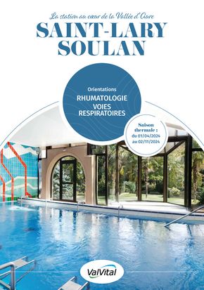 Catalogue ValVital à Lons-le-Saunier | ValVital Brochure établissement Saint-Lary-Soulan 2024 | 11/04/2024 - 02/11/2024